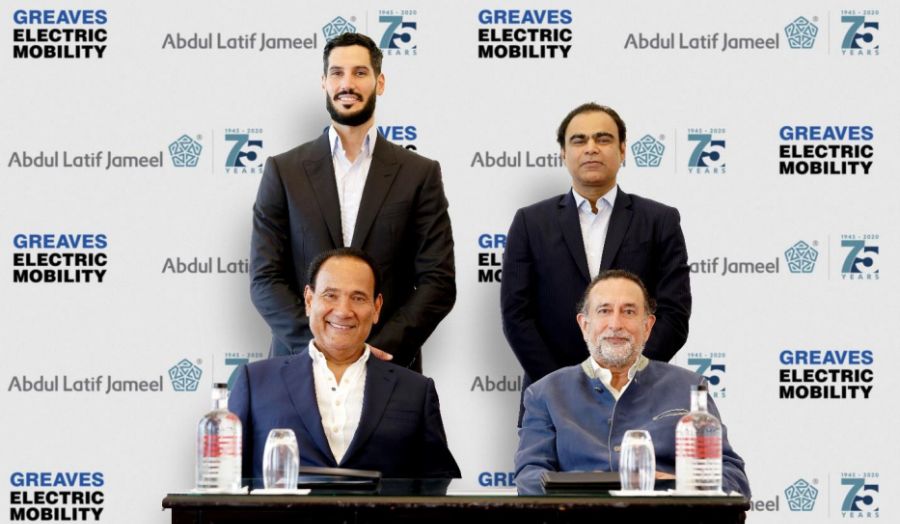 Greaves Electric Mobility Partners with Abdul Latif Jameel
